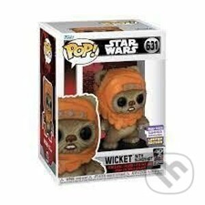 Funko POP Movie: Star Wars - Wicket with Slingshot (San Diego Comic Con Shared Exclusives) - Funko