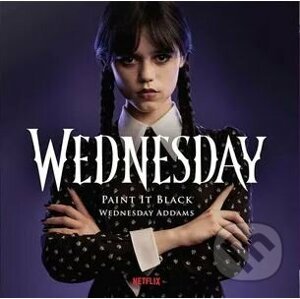 Wednesday Addams & Danny Elfman: Paint It Black: Wednesday Theme Song (Coloured)7"LP - Wednesday Addams, Danny Elfman