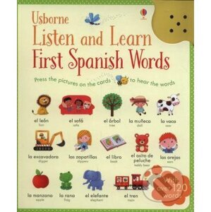 Listen and learn First Words in Spanish - Usborne