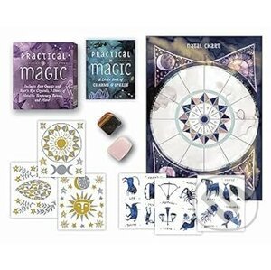 Practical Magic: Includes Rose Quartz and Tiger's Eye Crystals, 3 Sheets of Metallic Tattoos, and More! - Nikki Van De Car