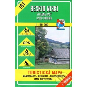 Beskid Niski 1:50 - turistická mapa 161 - VKÚ Harmanec