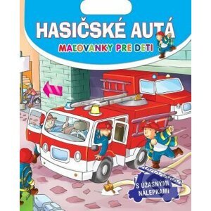 Hasičské autá - Maľovanky pre deti - Foni book