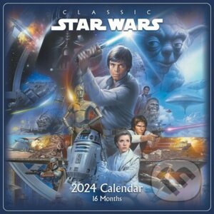 Kalendár Star Wars Classic - Postavy 2024 - Pyramid International