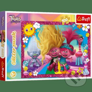 Trefl Puzzle 100 Glitter - Trblietaví Trollovia / Universal Trolls 3 (2023) - Trefl