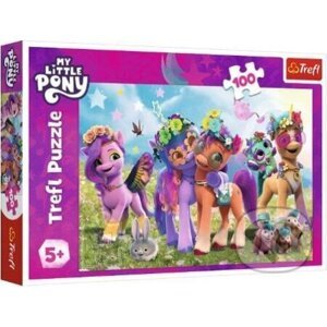 Trefl Puzzle 100 - Zábavné poníky / Hasbro, My Little Pony - Trefl