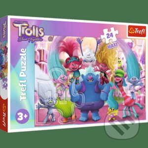 Trefl Puzzle 24 Maxi - Vo svete Trollov / Universal Trolls 3 (2023) - Trefl