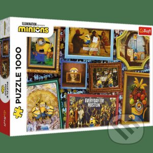 Trefl Puzzle 1000 - Galéria Mimoňov / Universal Minions Franchaise - Trefl