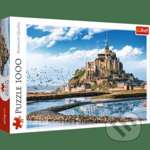 Trefl Puzzle 1000 - Mont Saint-Michel, Francúzsko - Trefl