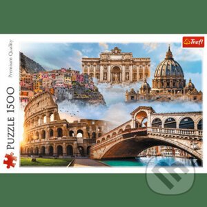 Trefl Puzzle 1500 - Obľúbené miesta: Taliansko - Trefl