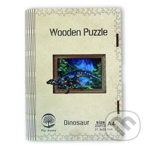 Dřěvěné puzzle/Dinosaurus A4 - EPEE