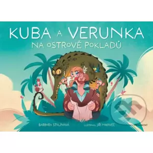 E-kniha Kuba a Verunka na ostrově pokladů - Barbora Stolínová, Jiří Mikovec (Ilustrátor)