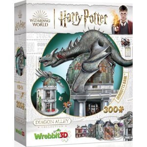 Puzzle 3D Harry Potter: Gringottova banka - Wrebbit - MB