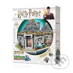 Puzzle 3D Harry Potter: Hagridův domek - Wrebbit - MB