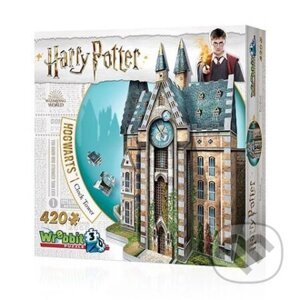Puzzle 3D Harry Potter: Bradavice, Hodinová věž - Wrebbit - MB