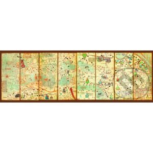 Mappa Mund 1375, Cresques Abraham - Educa