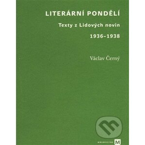 Literární pondělí - Václav Černý
