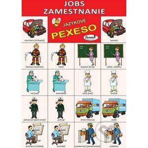 Jazykové pexeso: Jobs / Zamestnanie - Juvenia Education Studio