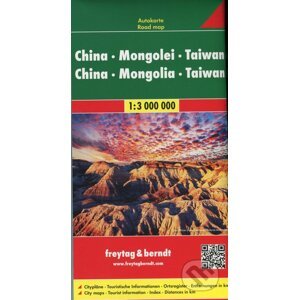 China-Mongolei-Taiwan 1:3 000 000 - freytag&berndt