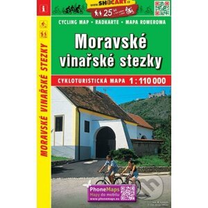 Moravské vinařské stezky 1:110 000 - SHOCart