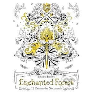 Enchanted Forest: 12 Colour-in Notecards - Johanna Basford