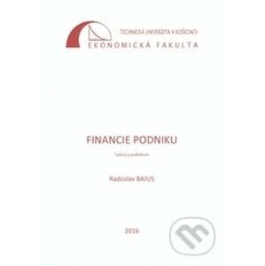 Financie podniku - Radoslav Bajus