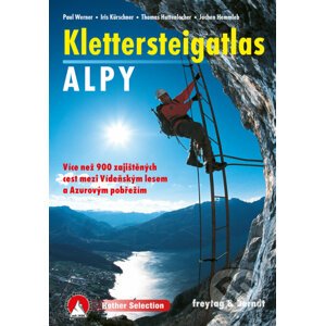 Klettersteigatlas Alpy - Paul Werner, Iris Kürschner