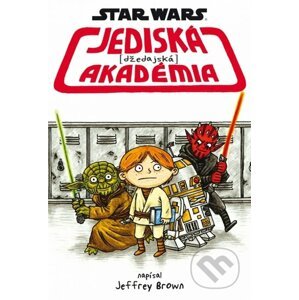 Star Wars: Jediská (džedajská) akadémia - Jeffrey Brown, Jeffrey Brown (ilustrátor)