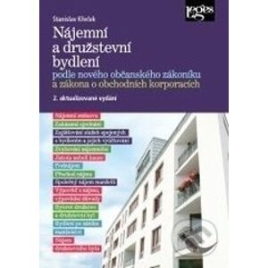 Nájemní a družstevní bydlení podle nového občanského zákoníku a zákona o obchodních korporacích - Stanislav Křeček