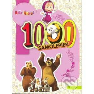 Máša a medveď - 1000 samolepiek - Egmont SK