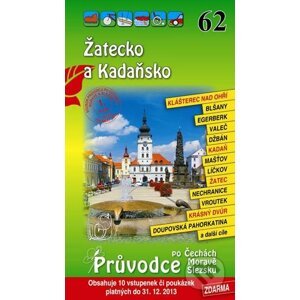 Žatecko a Kadaňsko 62. - Průvodce po Č,M,S + volné vstupenky a poukázky - S & D Nakladatelství