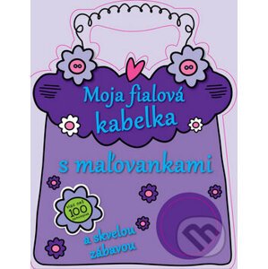 Moja fialová kabelka s maľovankami - Svojtka&Co.