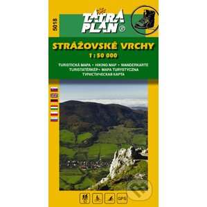 Strážovské vrchy 1:50 000 - TATRAPLAN