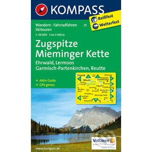 Zugspitze, Mieminger Kette - Kompass