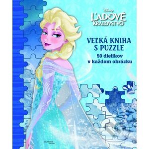 Ľadové kráľovstvo: Veľká kniha s puzzle - Egmont SK