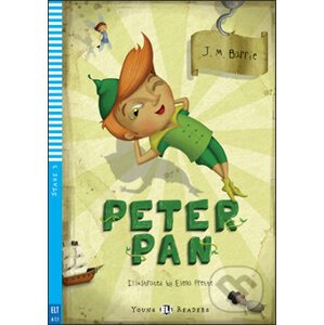 Peter Pan - J.M. Barrie, Elena Prette (ilustrácie), Richard B.A. Brown