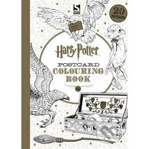 Harry Potter Postcard Colouring Book - Scholastic