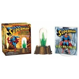 Superman: Glowing Kryptonite and Illustrated Book - Running