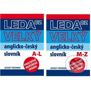 Velký anglicko-český slovník A-L, M-Z - Josef Fronek
