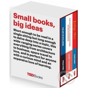 TED Books (Box Set) - Pico Iyer, Marc Kushner, Chip Kidd