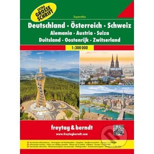 Deutschland – Österreich – Schweiz 1:300 000 - freytag&berndt