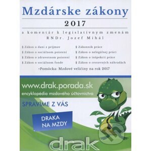 Mzdárske zákony 2017 - Porada s.k.