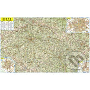 Nástěnná mapa Česko 1:500 0000 - SHOCart