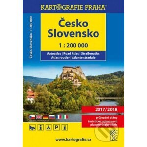 Autoatlas Česko, Slovensko 1:200 000 - Kartografie Praha