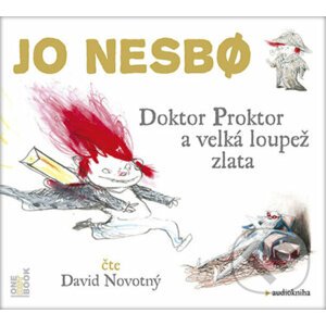 Doktor Proktor a velká loupež zlata (audiokniha) - Jo Nesbo