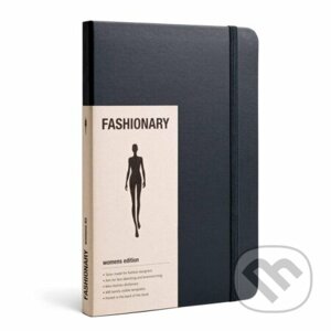 Fashionary Womens Sketchbook - Black - Fashionary