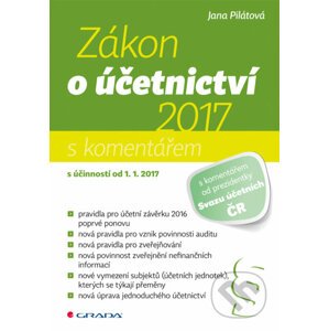 Zákon o účetnictví 2017 - Jana Pilátová