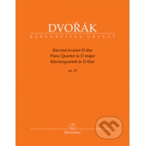 Klavírní kvartet D dur op. 23 - Antonín Dvořák