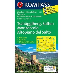 Tschögglberg, Salten, Monzoccolo, Altopiano del Salto - Kompass