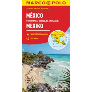 Mexico, Guatemala, Belize, El Salvador / Mexiko - Marco Polo