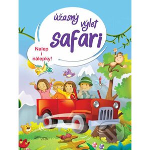 Úžasný výlet safari - Nalep i nálepky! - Foni book